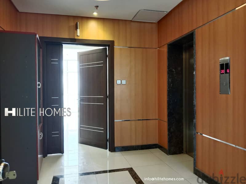 Three bedroom floor apartment for rent in Salmiya 1