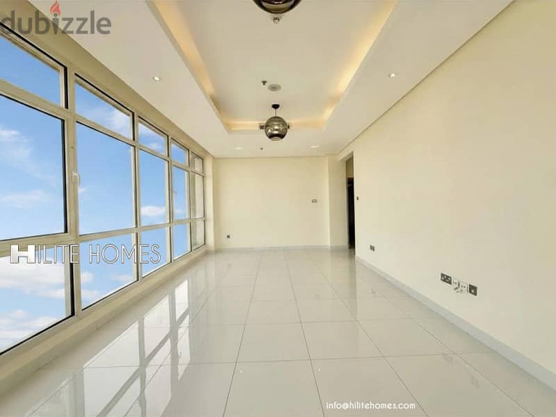 Three bedroom floor apartment for rent in Salmiya 2