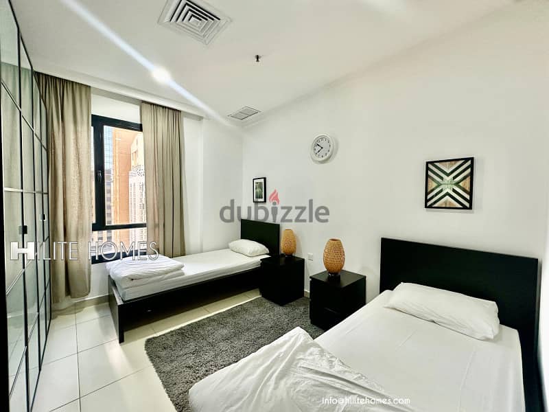 Fully furnished two bedroom apartment for rent in sharq ,Kuwait 4