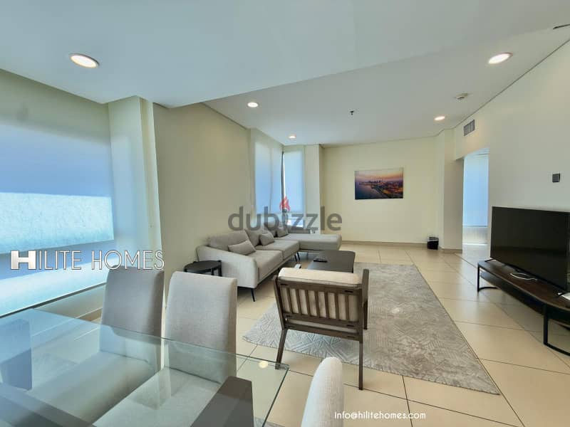 Two bedroom furnished apartment in Salmiya 7