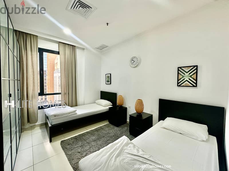 Fully furnished two bedroom apartment for rent in sharq ,Kuwait 5