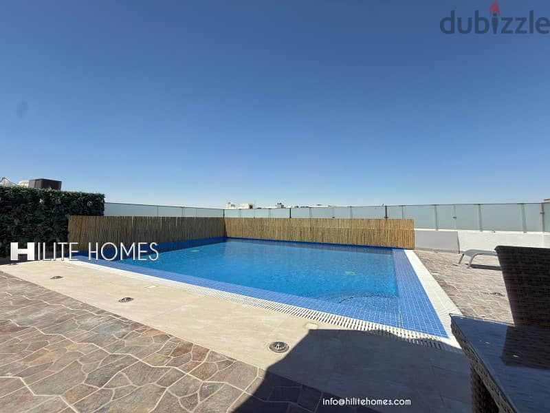 Spacious two bedroom furnished apartment in Al-Massayel 10