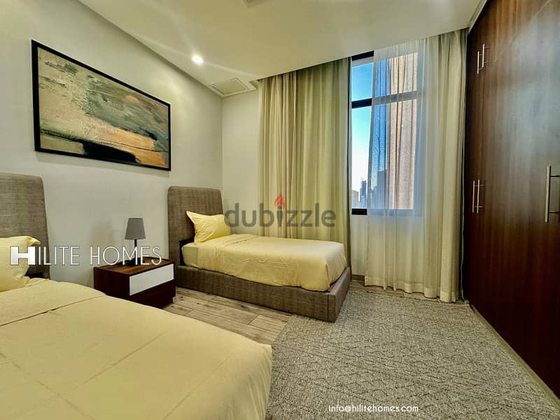 Furnished Two Bedroom Serviced Apartment For Rent,Close to Kuwait Cit 6