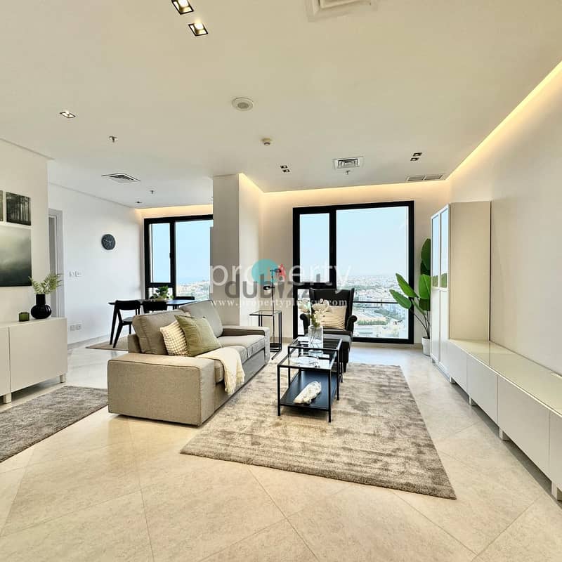 1 Bedroom furnished apartment for rent in Salmiya, Kuwait City 1