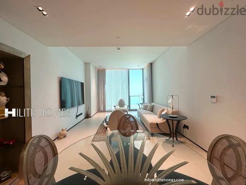 Brand new modern furnished three bedroom apartment in KuwaitCity 1