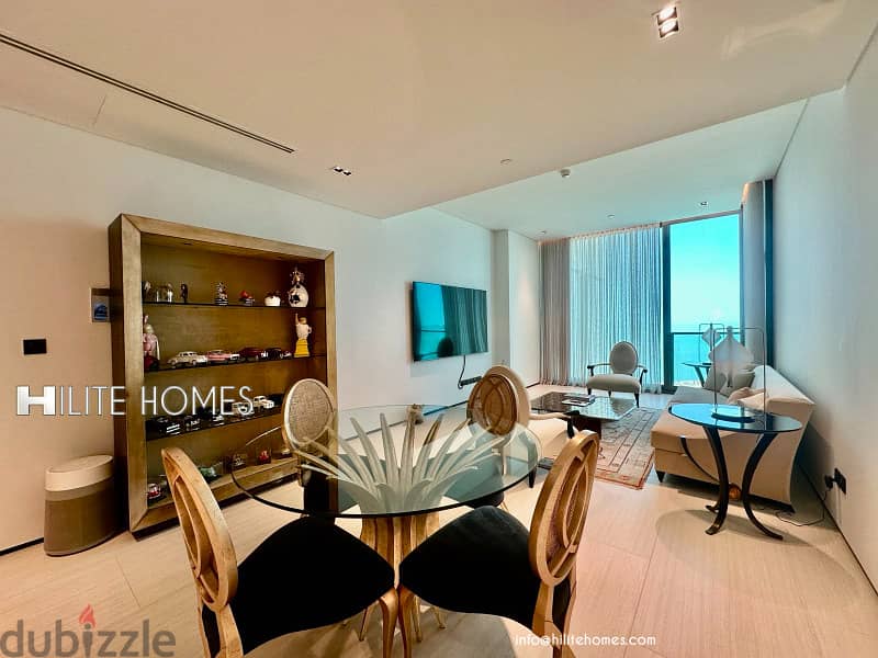Brand new modern furnished three bedroom apartment in KuwaitCity 2