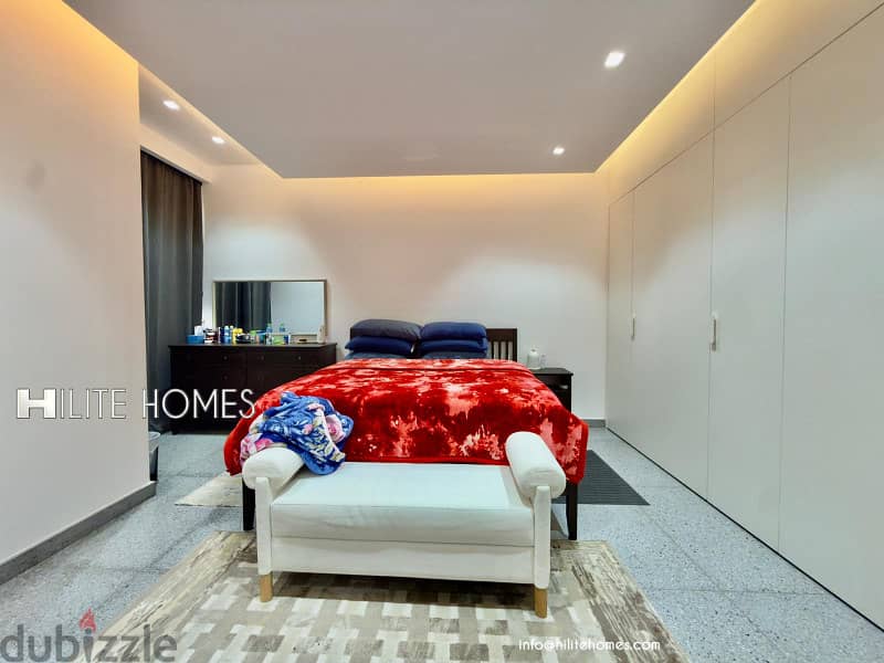 Modern three bedroom furnished apartment for rent in Sabha al Salem 2