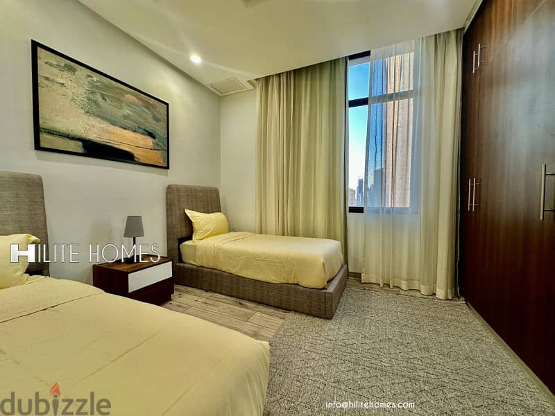 Furnished 2 Bedroom Serviced Apartment For Rent,Close to Kuwait City 5