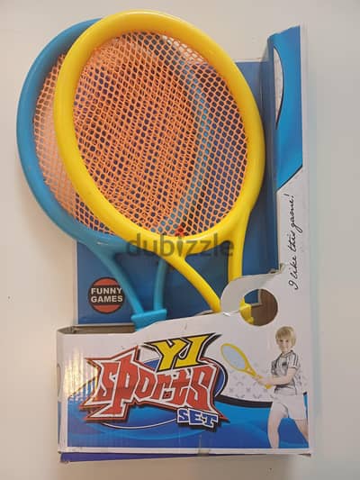toy tennis racket set