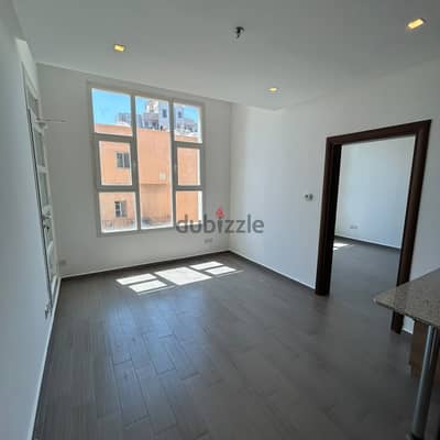 Semi-furnished apartment with a sea view for rent in Salmiya
