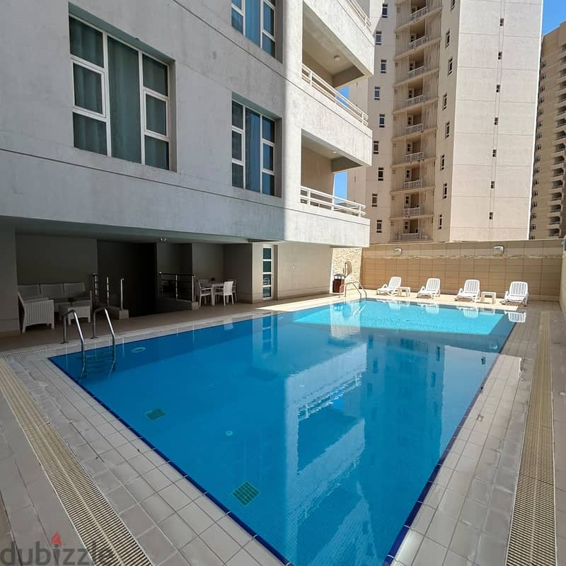 Semi-furnished apartment for rent in Salmiya 11