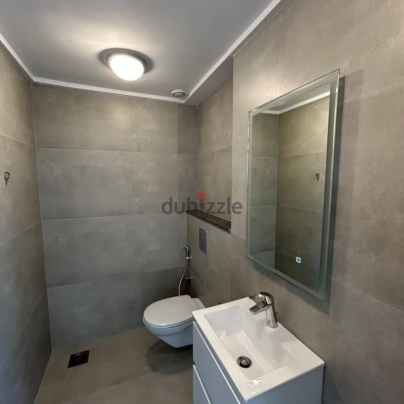 Semi-furnished apartment with a sea view for rent in Salmiya. 3