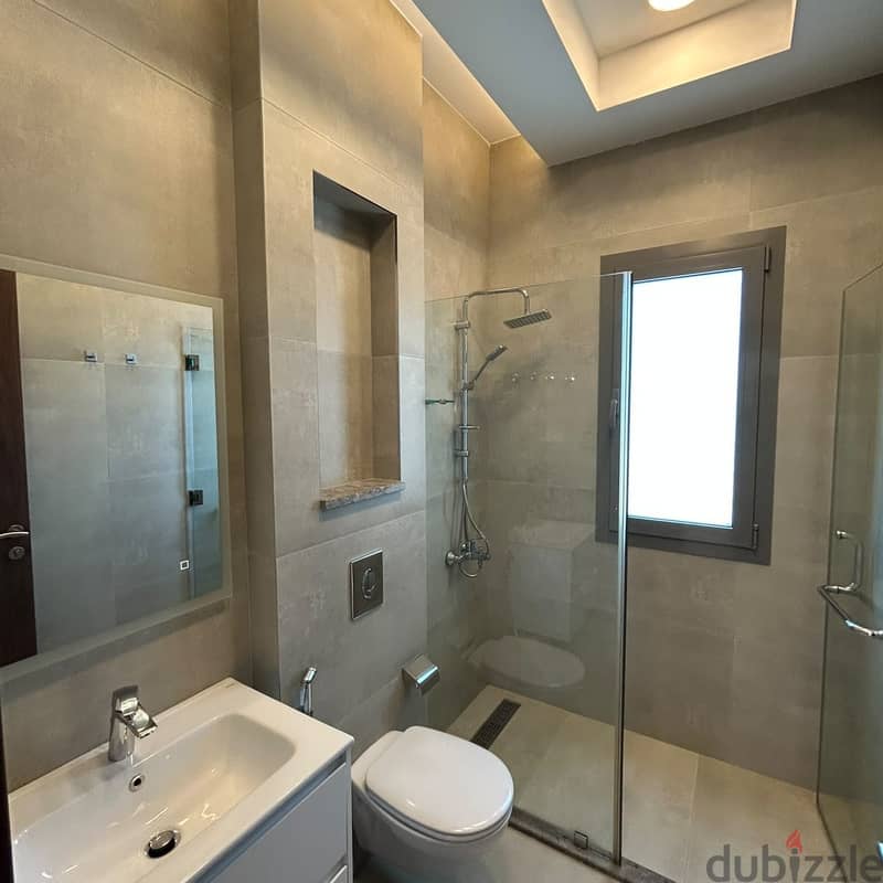 Semi-furnished apartment with a sea view for rent in Salmiya. 4