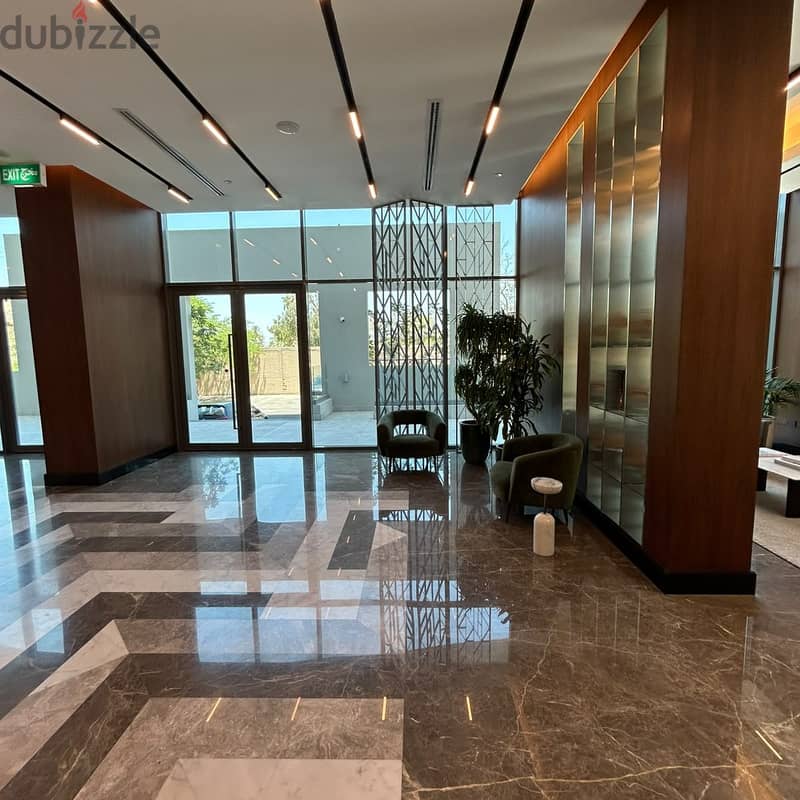 Semi-furnished apartment with a sea view for rent in Salmiya. 6