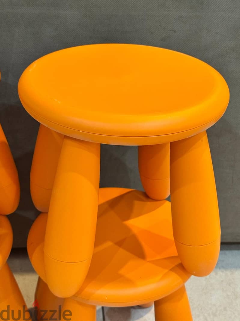 6 IKEA children chairs Mammut outdoor or indoor 1