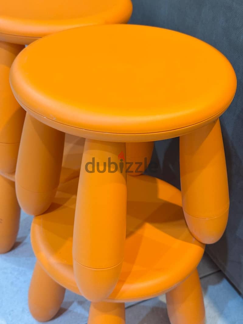 6 IKEA children chairs Mammut outdoor or indoor 3
