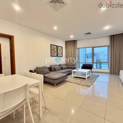 1 bedroom furnished apartment for rent in Salmiya