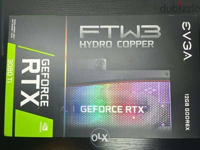 BRAND NEW EVGA rtx 3080 ti hydro copper