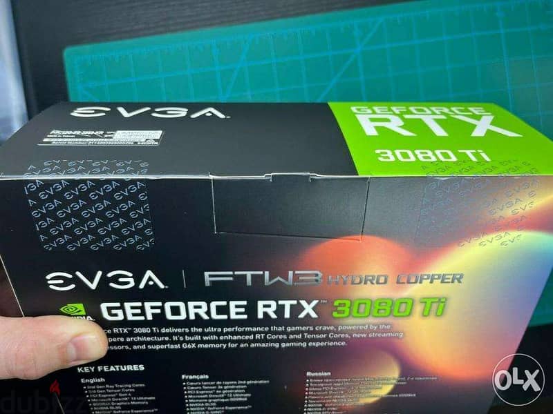 BRAND NEW EVGA rtx 3080 ti hydro copper 1