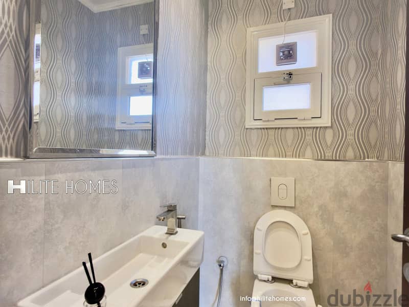 One bedroom Semi furnished apartment for rent in salmiya 3