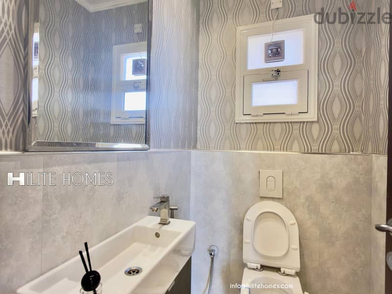 One bedroom Semi furnished apartment for rent in salmiya 3