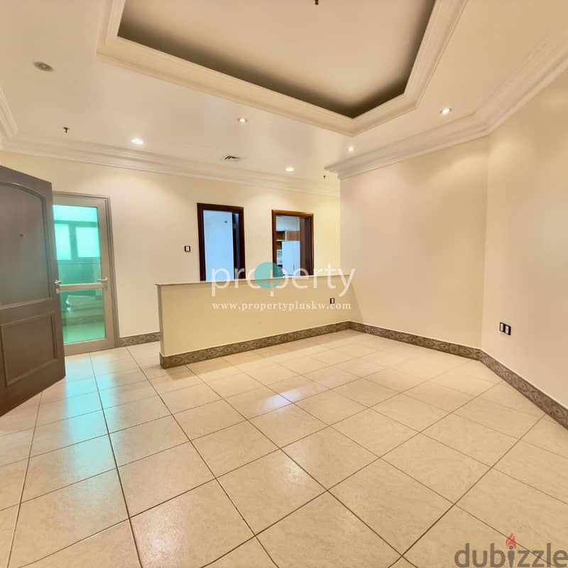 Spacious 3 apartment with view for rent in Salmiya 3