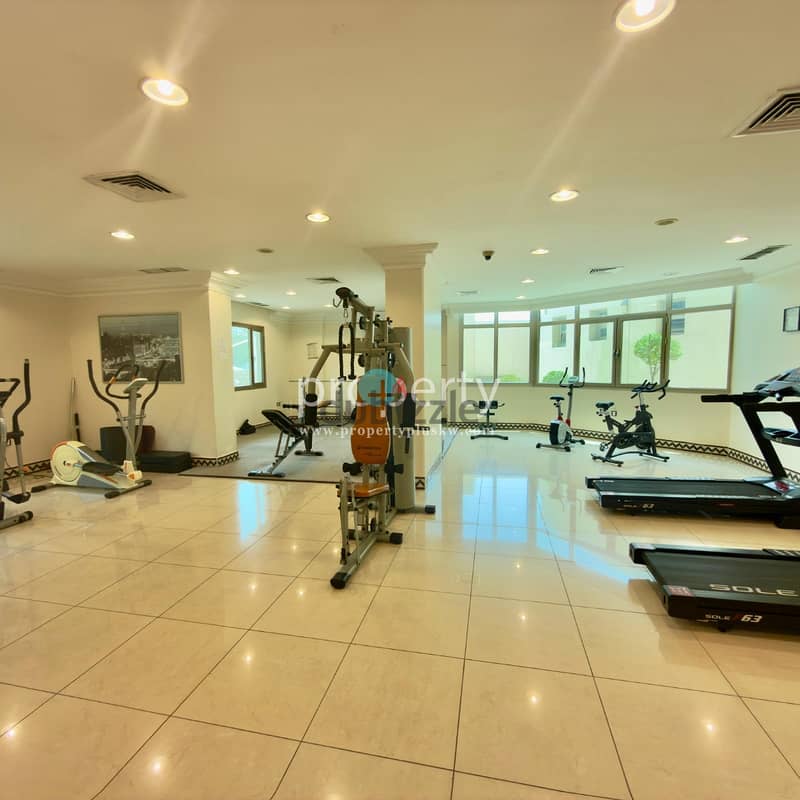 Spacious 3 apartment with view for rent in Salmiya 7