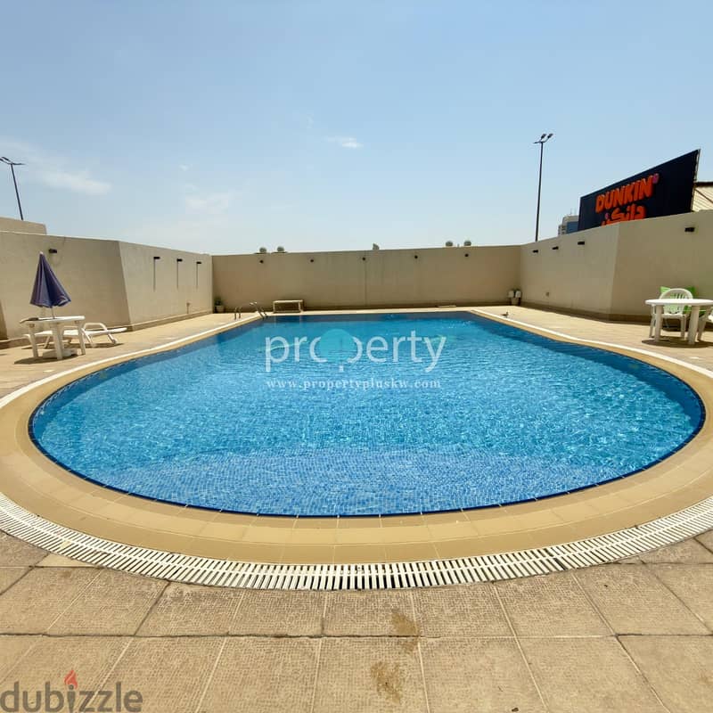 Spacious 3 apartment with view for rent in Salmiya 9