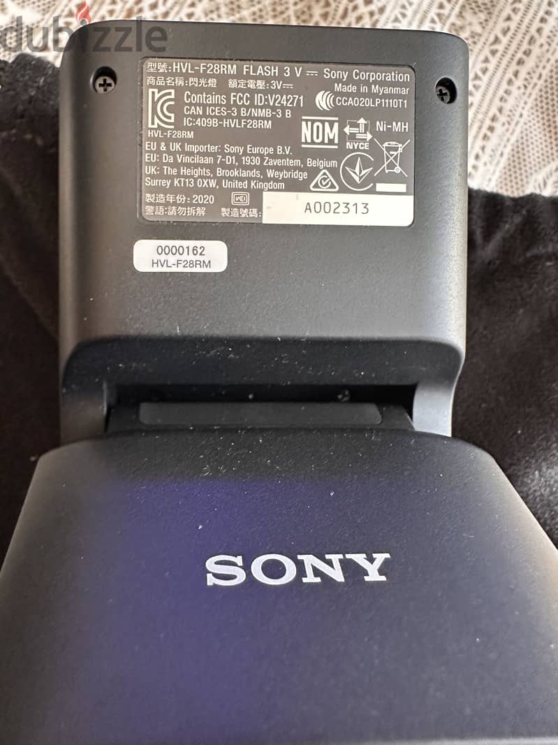 Sony HVL-F28RM External Flash(like new) 2