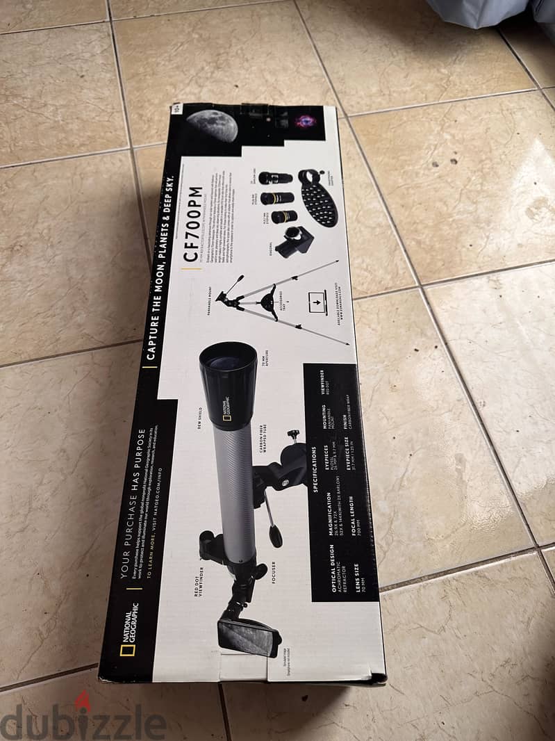 NATIONAL GEOGRAPHIC 70MM TELESCOPE WITH PHONE ADAPTER 2