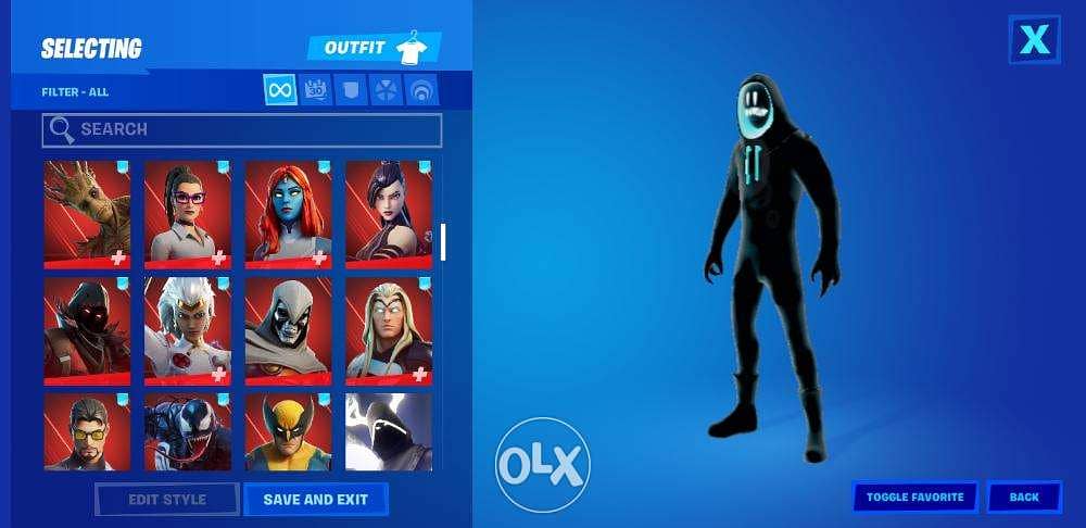 Fortnite Account 155+ skins and so much more!! URGENT SALE 5