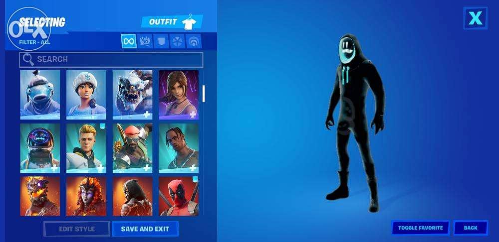 Fortnite Account 155+ skins and so much more!! URGENT SALE 6