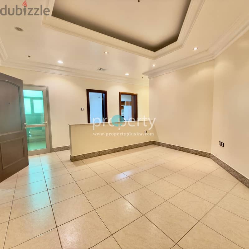 Spacious 3 apartment with view for rent in Salmiya 3