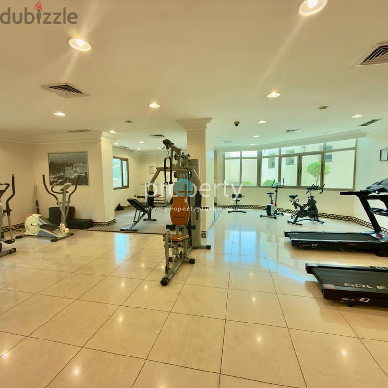Spacious 3 apartment with view for rent in Salmiya 7