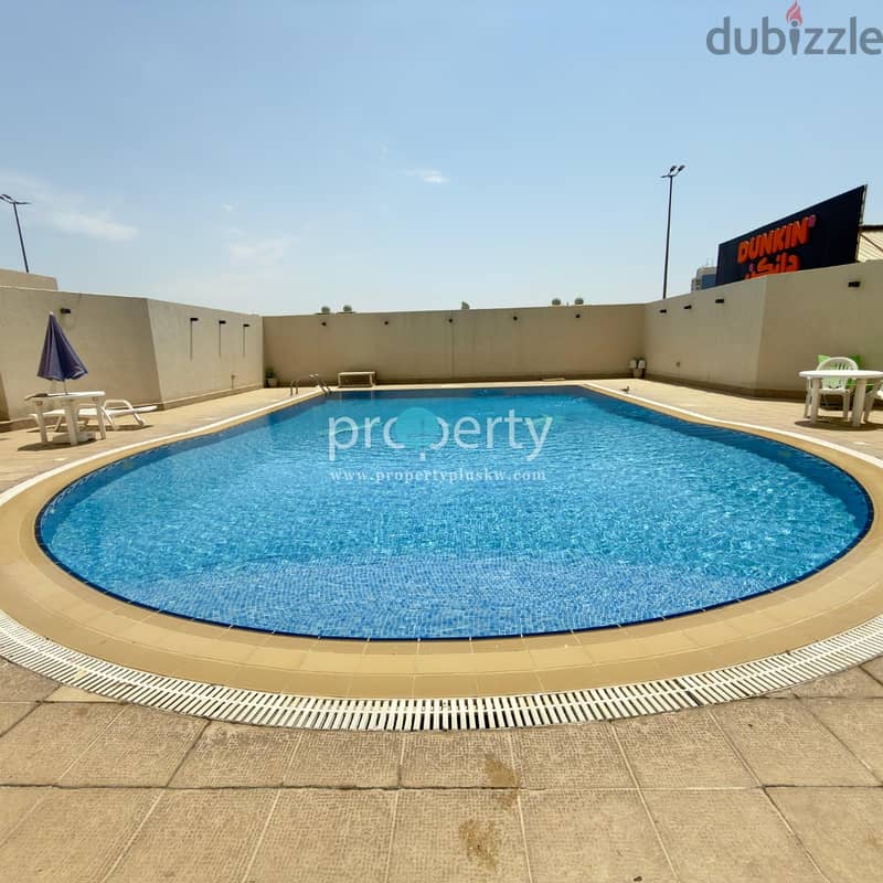 Spacious 3 apartment with view for rent in Salmiya 9