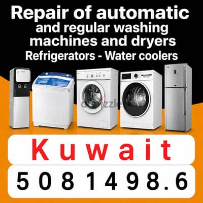Repair Centre Salmiya.  Rep. Washing Machine Fridge Refrigerator Dryer