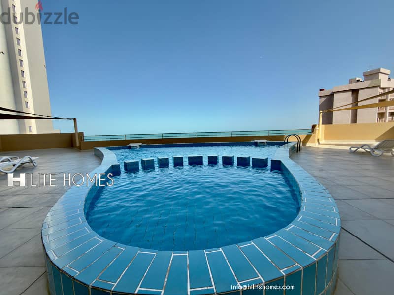MODERN SEA VIEW 2 BEDROOM APARTMENT FOR RENT IN SALMIYA 13