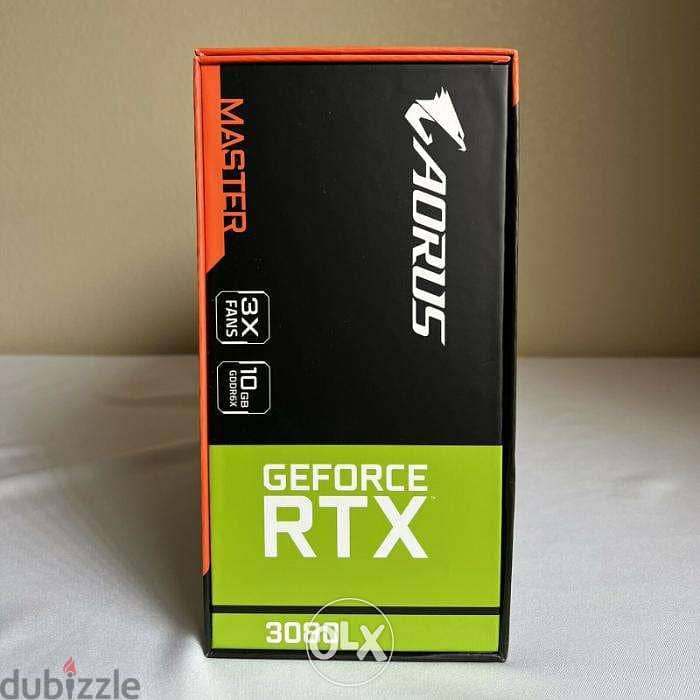 NEW GIGABYTE AORUS GeForce RTX 3080 MASTER 10GB GDDR6X 2