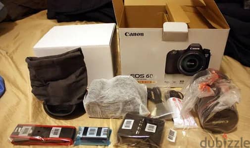 Canon Eos 6D mark || &24-105 mm, f/4L|| USM Lens+64GB Pro kit.
