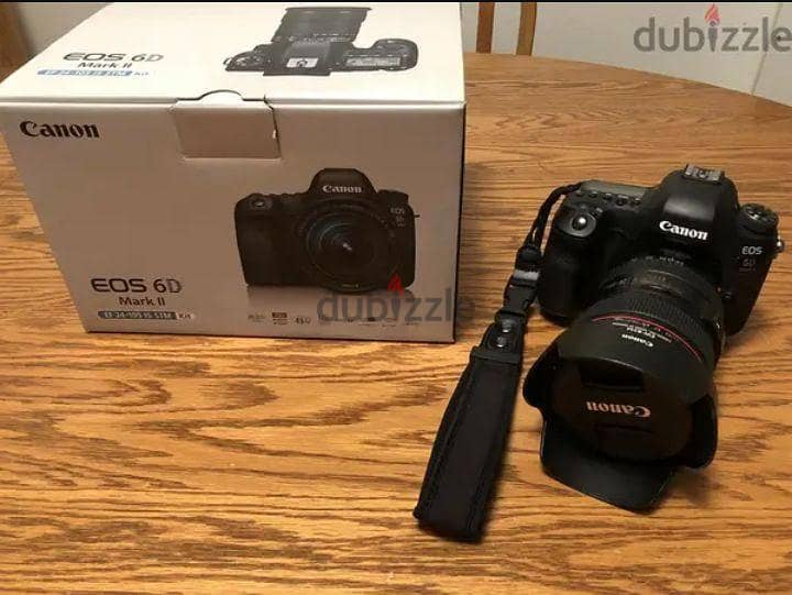 Canon Eos 6D mark || &24-105 mm, f/4L|| USM Lens+64GB Pro kit. 1