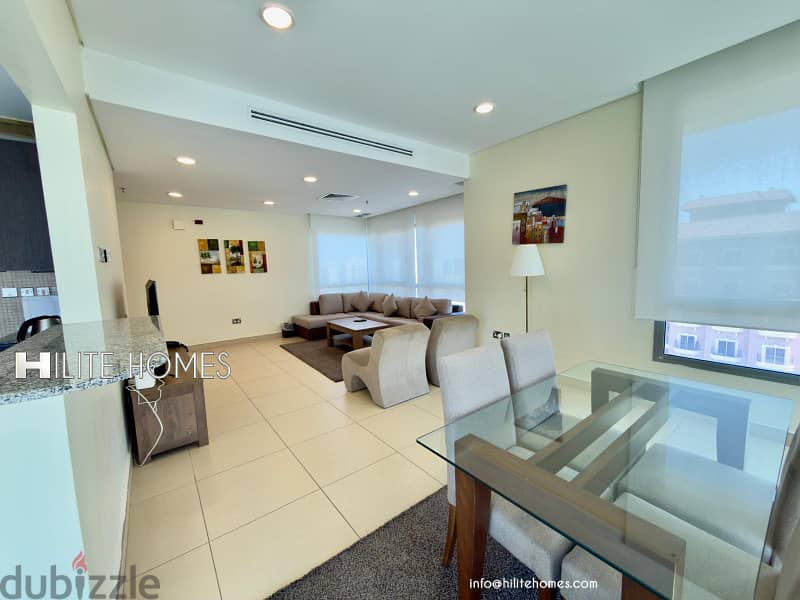 Furnished One Bedroom Apartment in Salmiya 2