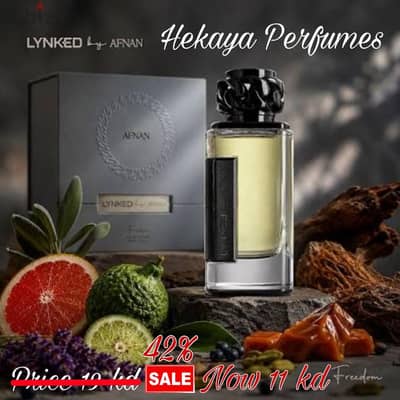 Lynked Freedom for men 100ml EDP by Afnan only 11 kd and free delivery