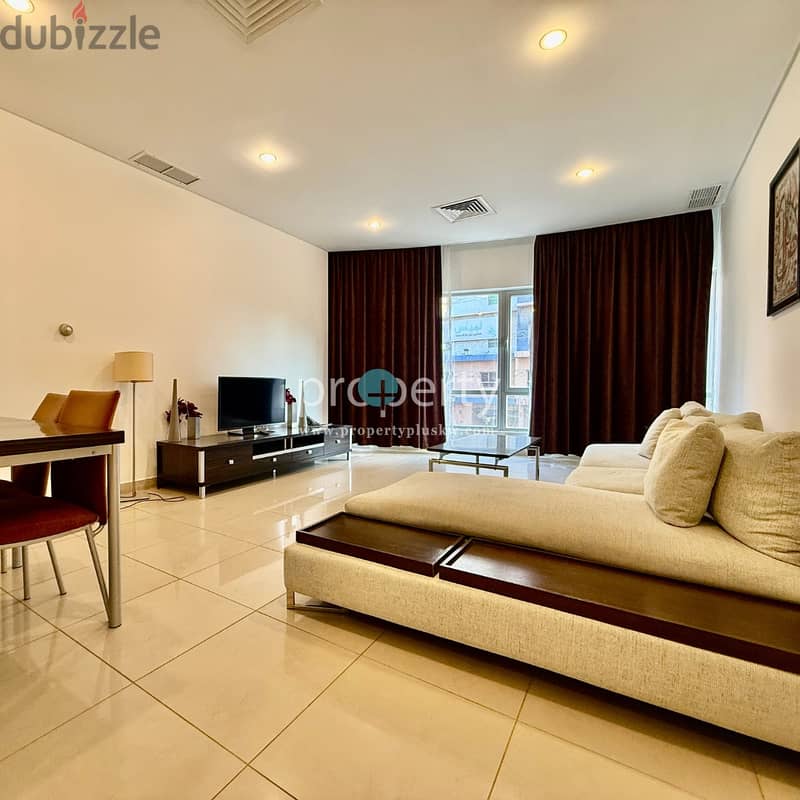 1 bedroom furnished apartment for rent in Salmiya 5