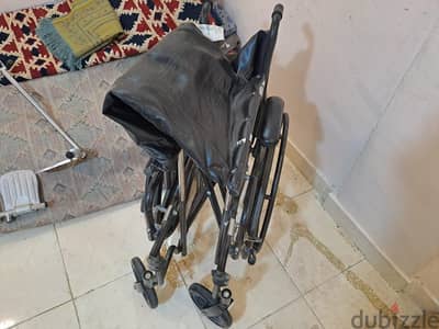 Heavy Duty Steel Wheelchair