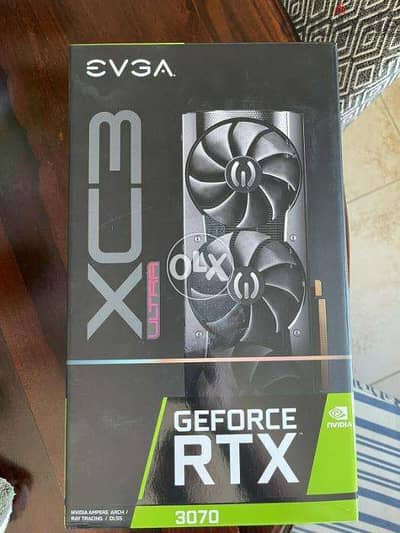 NEW EVGA NVIDIA GeForce RTX 3070 XC3 Ultra Gaming LHR