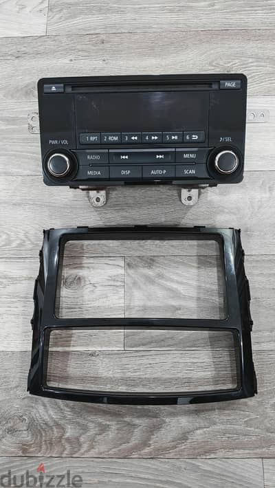 Original Mitsubishi Pajero Audio radio unit & frame- Perfect condition