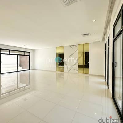 Spacious Semi-Furnished Beach Villa for Rent in Fintas