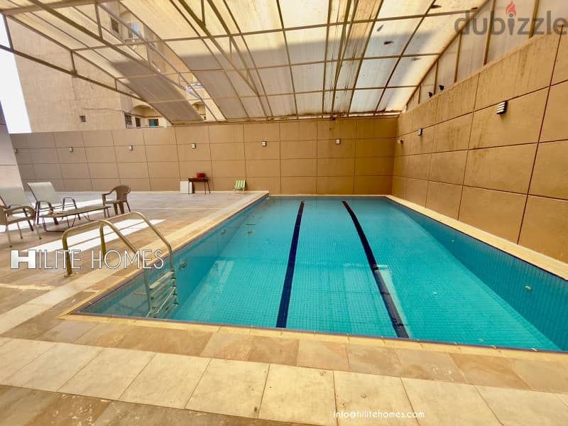 One bedroom Semi furnished apartment for rent in salmiya 6