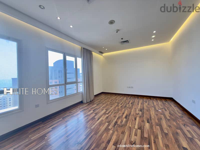 One bedroom Semi furnished apartment for rent in salmiya 7