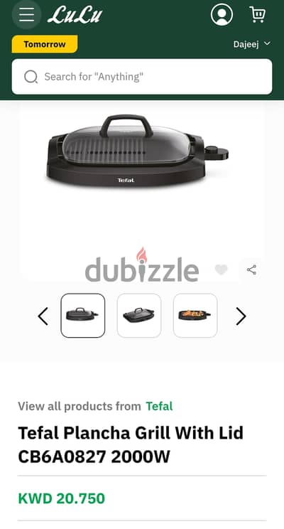 Tefal Plancha (smokeless grill)
